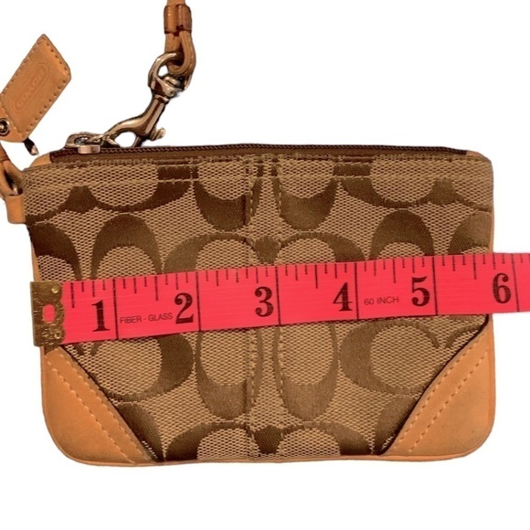 Coach Monogrammed Wristlet/Card Holder - Picture 8 of 8